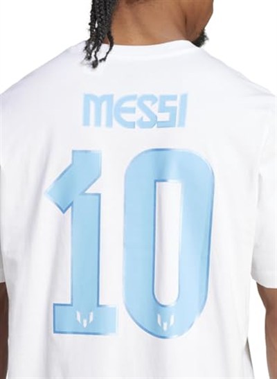 adidas Messi Name and Number Graphic Tee