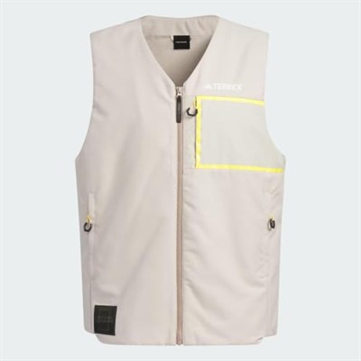 adidas National Geographic Vest Erkek Outdoor Su Tutmaz Yelek IL8993 Krem