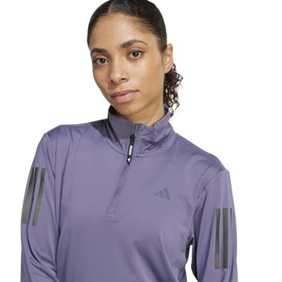 adidas Own The Run Half-Zip Kadın Sweatshirt