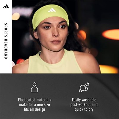 adidas Saç Bandı Seti - 6 İnce - Çoklu Renkler