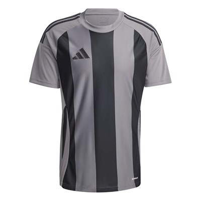adidas Striped 24 Jsy Erkek Futbol Forması IW2145 Gri