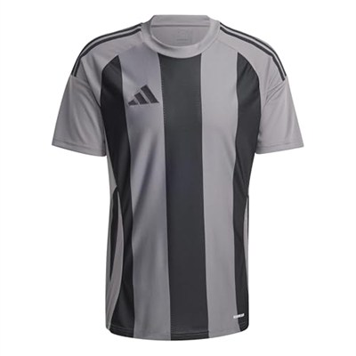 adidas Striped 24 Jsy Erkek Futbol Forması IW2145 Gri