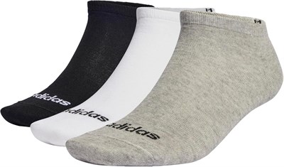 adidas T LIN LOW 3P Çorap Unisex Yetişkin