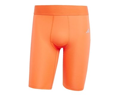 Adidas TECHFIT SHRT TIGHT M Erkek Antrenman Kısa Tayt JM0651 Turuncu - Bedenler: M, L, XL