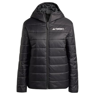 adidas Terrex Multi Essentials Insulated Kapüşonlu Mont, M, Terrex Multi Essentials Insulated, Siyah, Kadın