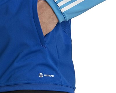 adidas Tiro23 C Tr Jkt Erkek Futbol Antrenman Ceketi HU1305 Mavi S