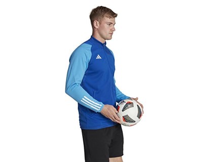 adidas Tiro23 C Tr Jkt Erkek Futbol Antrenman Ceketi HU1305 Mavi S