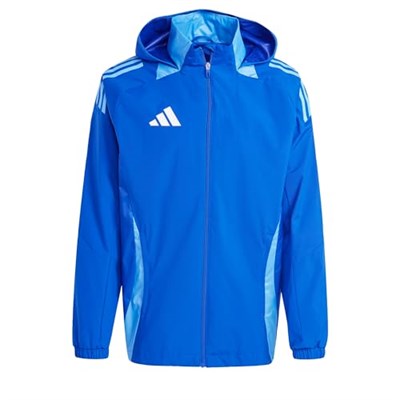 adidas Tiro24 C Awjkt Erkek Futbol Antrenman Ceketi IR7561 Mavi