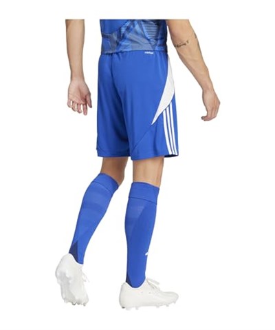 adidas Tiro24 Sho Erkek Futbol Antrenman Şortu IR9378 Mavi