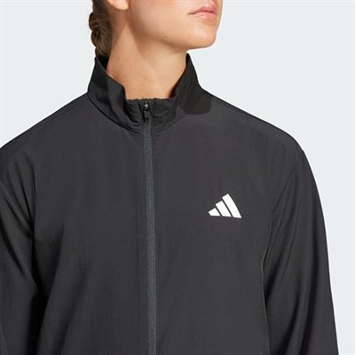 adidas Train Essentials 3-Stripes Woven Warm-Up Jacket