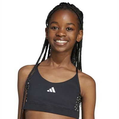 adidas Train Essentials Glam Print Bra Kids