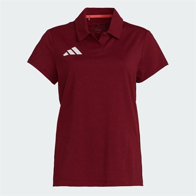 adidas Turkiye Polo W Türkiye Kadın Antrenman Polo Tişörtü JG5702 Kırmızı