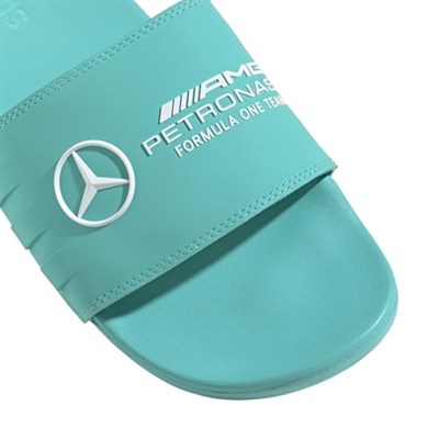 adidas üniseks - yetişkin MERCEDES - AMG PETRONAS FORMULA ONE TAKIM ADILETTE KONFOR SLIDES RESİMLERİ
