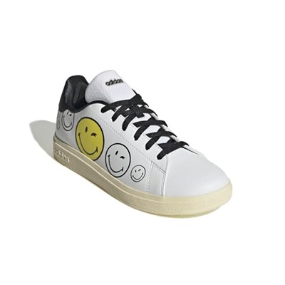 adidas Unisex Çocuk ADVANTAGE SMILEY J Ayakkabı - Düşük Taban (Futbol Dışı)
