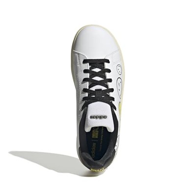 adidas Unisex Çocuk ADVANTAGE SMILEY J Ayakkabı - Düşük Taban (Futbol Dışı)