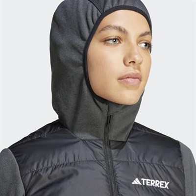 adidas W Multi Hyb Jkt Kadın Outdoor Montu IR7882 Gri