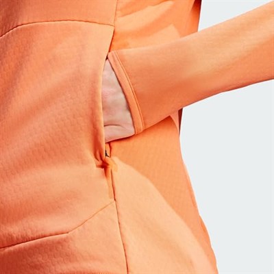 adidas W Xpr Lt Fl H J Kadın Outdoor Ceketi IQ3729 Turuncu