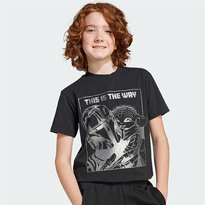 adidas X Star Wars The Mandalorian Graphic Çocuk Tişört