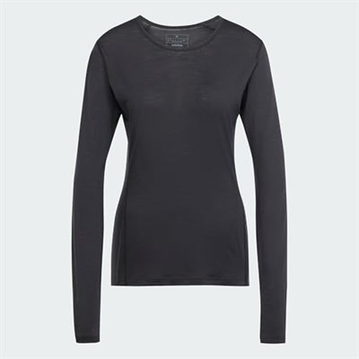 adidas Xpr Mer50 Ls W Kadın Uzun Kollu İçlik HZ8557 Siyah