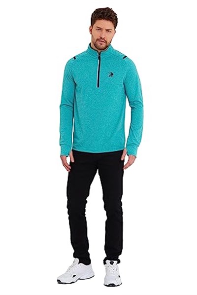 Advance Spor Sweatshirt Erkek Yüksek Yaka 1/4 Fermuar