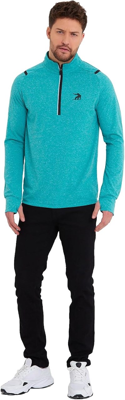 Advance Spor Sweatshirt Erkek Yüksek Yaka 1/4 Fermuar