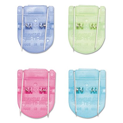 Advantus duvar askı duvar-Clip, kumaş panel, standart beden 20-Pack