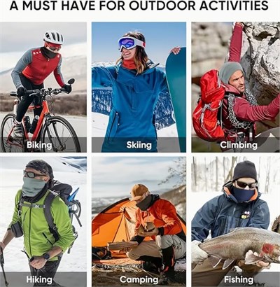 AEE® Unisex Polar Boyunluk – Ayarlanabilir Bere & Boyunluk | Çok Fonksiyonlu Kışlık Rüzgar Kesici | Polar Kumaş, Yumuşak ve Sıcak Tutucu Erkek Kadın