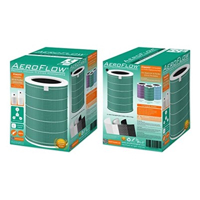 AeroFlow Xiaomi Mi Air Purifier 1/2/3 & Pro İle Uyumlu Hava Filtre (Anti-Formaldehit) - Seçenekler: Anti-Formaldehit, Antibakteriyel