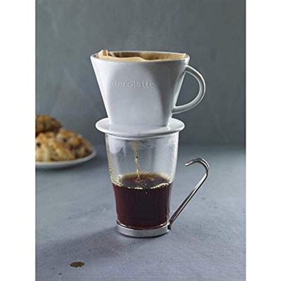 Aerolatte seramik kahve filtresi, Beyaz, No. 2 Size