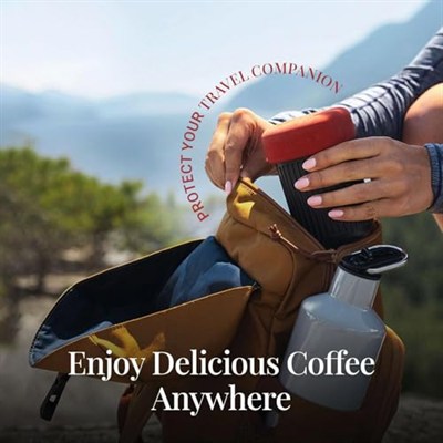 Aeropress 10R11 Go Travel Kahve Makinesi, Plastik, Gri
