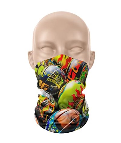 Agv Kask Desenli Bandana Boyunluk, Çok Amaçlı Boyunluk, Bandana, Esnek Yüz Maskesi, Spor Outdoor, Kafa Bandı, Erkek Bandana, Kadın Bandana…