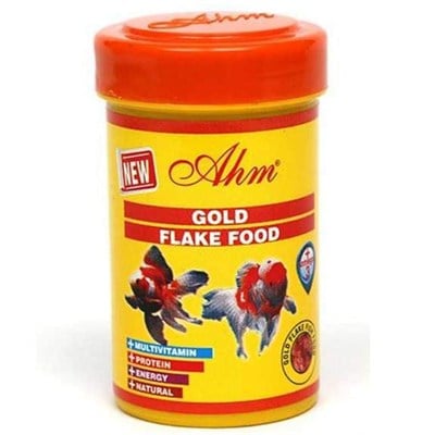 Ahm Gold Flake Food 100 ml Balık Yemi