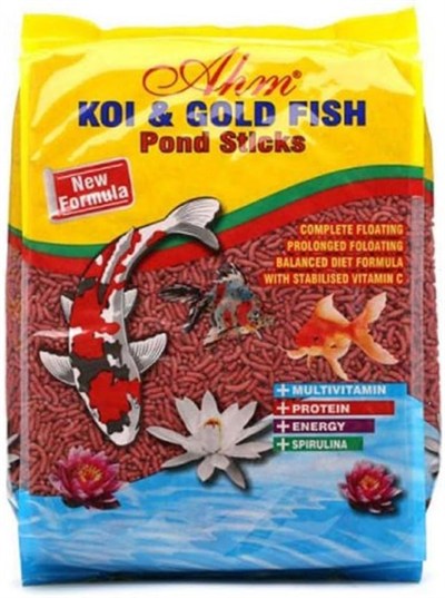 Ahm Koi Goldfish Colour Sticks 1000 Ml Balık Yemi