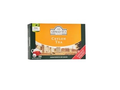 AHMAD TEA Ceylon Tea Demlik Poşet Çay 100Lü 320 G