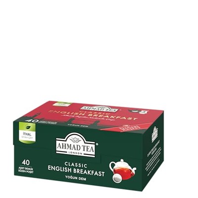 AHMAD TEA CLASSIC ENGLISH BREAKFAST 40 x 2gr