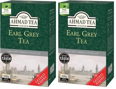 AHMAD TEA Earl Grey 400 Gram Dökme Çay (2 paketi)