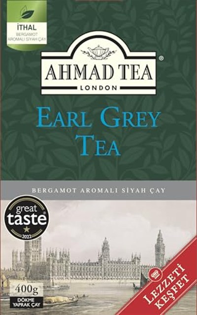 AHMAD TEA Earl Grey 400 Gram Dökme Çay (2 paketi)
