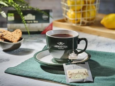 Ahmad Tea Earl Grey Bergamot Aromalı Bardak Poşet Çay 100lü (100 x 2 Gr)