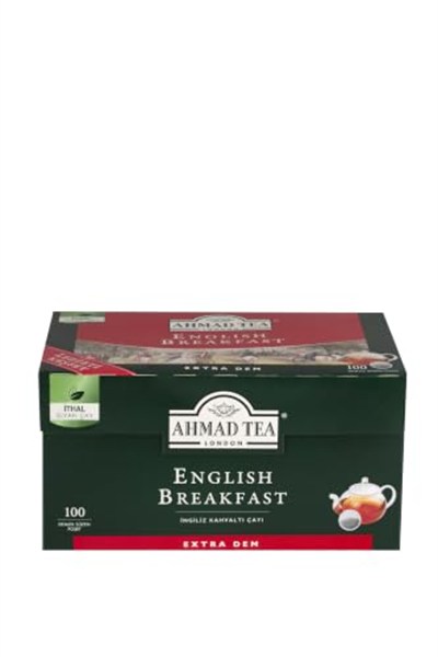 Ahmad Tea English Breakfast Demlik Poşet Çay (100lü)