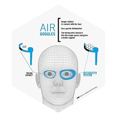 Air-Speed Mirror Unisex Yüzücü Gözlüğü
