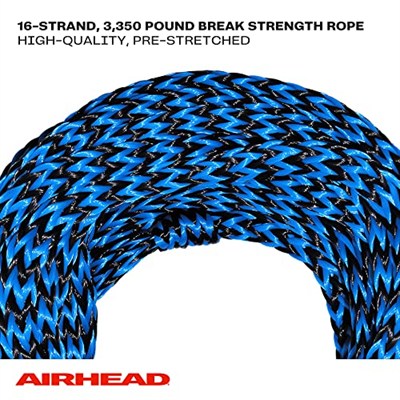Airhead Çekme Halatı, Çekilebilir Borular için 1-4 Binici Halatı Multi, 9/16 
