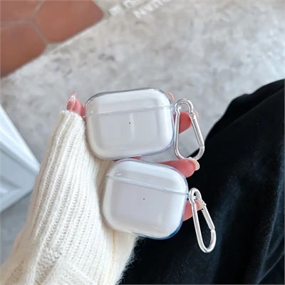 Airpods 4. Nesil ile Uyumlu Şeffaf Cyrstal Clear Ultra Berrak Kılıf (Airpods 4. Nesil) - Seçenekler: Airpods 2. Nesil, Airpods Pro 2. Nesil, Airpods Pro 3.Nesil...