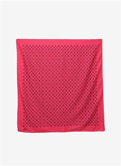 Aker Çok Renkli İpek Eşarp, 90x90, 5003115024, Çok Renkli, kadın