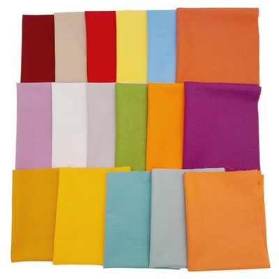 Aksesuar 30x25 cm Pamuklu Patchwork Kırkyama Parça Kumaş Set:03