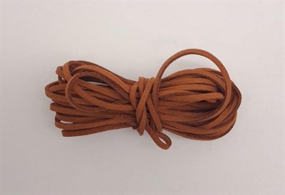 Aksesuar 5 metre Taba Nubuk Deri İp No:12
