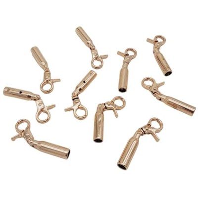 Aksesuar 7 mm Kancalı Kovan Light Gold Renk 10 Adet