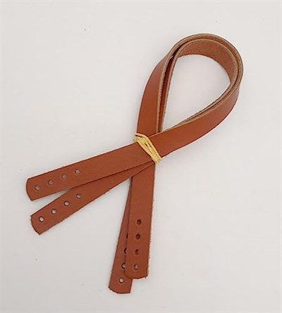 Aksesuar Gerçek Deri 35X1.2 Cm Taba Renk Sapı