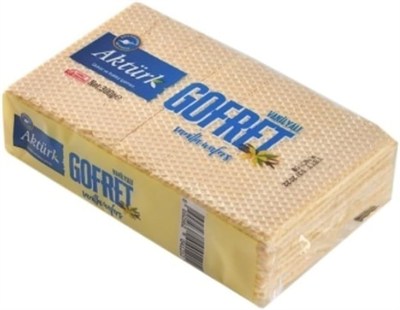 Aktürk Vanilyalı Gofret, 300 gr, 6 Paket