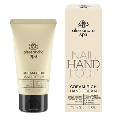 Alessandro Spa Cream Rich Handcreme Sıkılaştırıcı El Kremi 75 Ml