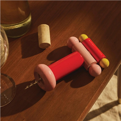 Alessi Ettore Sottsass Tirbüşon 18 cm x 6 cm